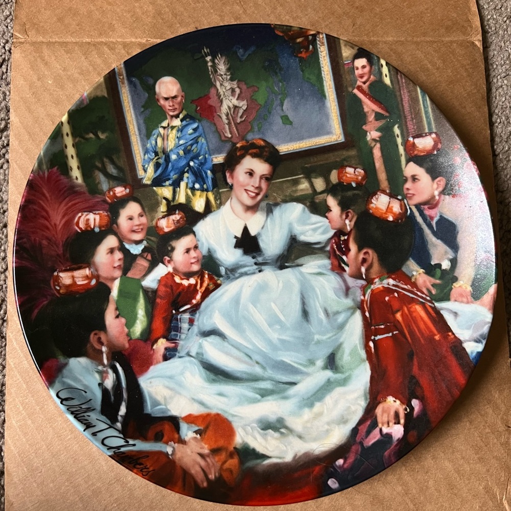 3 for $8 Getting to Know You Plate “The King and I” collection